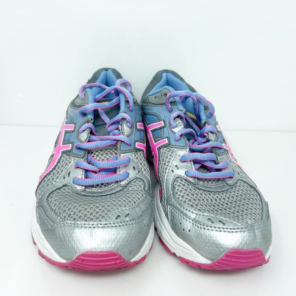 Asics Womens Gel Contend 2 T475N Silver Running Shoes Sneakers Size 8.5 Online now