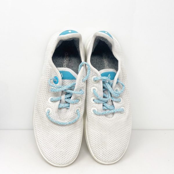 Allbirds Womens Tree Runners White Running Shoes Sneakers Size 8 Fashion