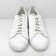 Adidas Womens Superstar FV3397 White Casual Shoes Sneakers Size 8.5 Fashion